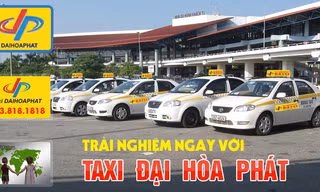 Hình ảnh quảng cáo của Taxi Đại Hoà Phát
