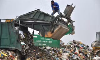 Khu xử lý rác thải Nam Sơn đang quá tải