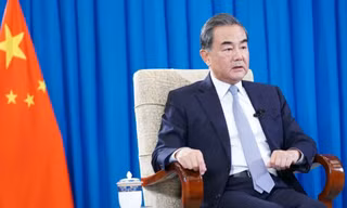 Ngoại trưởng Trung Quốc Vương Nghị. Ảnh: Xinhua
