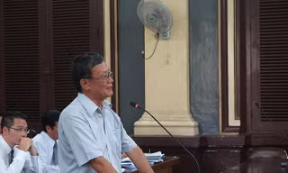 Ông Huỳnh Nam Dũng - nguyên Chủ tịch HĐQT MHB tại phiên tòa trước đây. Ảnh: Tân Châu