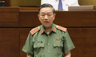 Bộ trưởng Công an Tô Lâm - Ảnh: Như Ý 