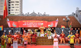 Đền Hai Bà Trưng tại Mê Linh