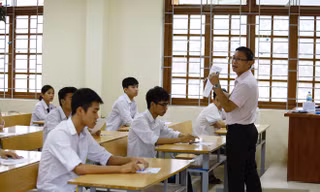 Thí sinh dự thi THPT quốc gia 2018. ảnh: Như Ý 