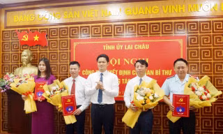 Công bố quyết định của Ban Bí thư về công tác cán bộ ở Lai Châu