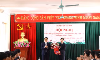 Phó Chánh Văn phòng UBND tỉnh làm Phó Bí thư Huyện ủy ở Lai Châu