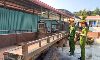 Bắt nhóm đối tượng chuyên trộm cắp xe công nông ở Đắk Nông