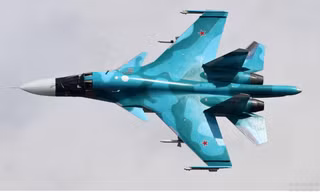 Tận thấy cường kích Su-34 tập bài bay cực khó