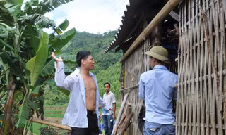 Cận cảnh lán trại của nghi phạm vụ thảm sát Yên Bái