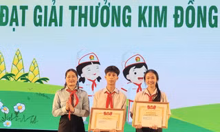 Bình Định tuyên dương thiếu nhi có thành tích xuất sắc
