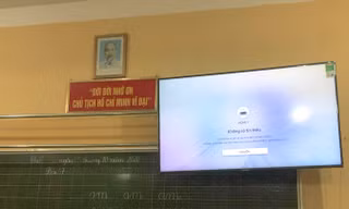 Một trường học ở Bình Định tháo trả tivi do vận động 'chưa đảm bảo nguyên tắc tự nguyện'