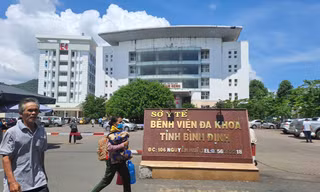 Quy hoạch phát triển Bệnh viện đa khoa tỉnh Bình Định thành bệnh viện tuyến cuối của khu vực