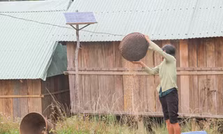 Lắp máy phát điện cho ngôi làng nằm biệt lập giữa núi rừng ở Bình Định