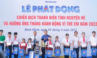 Tuổi trẻ Bình Định phát động Chiến dịch Thanh niên tình nguyện Hè 2022