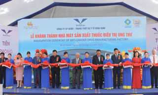 Khánh thành nhà máy sản xuất thuốc điều trị ung thư quy mô lớn nhất Việt Nam