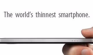 Smartphone mỏng nhất thế giới giá 8 triệu đồng
