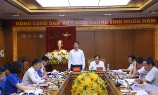 Trung ương Đoàn duyệt Đại hội Đoàn điểm tại Hà Tĩnh