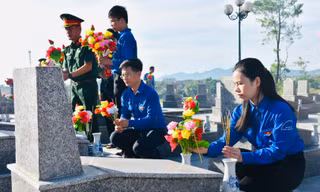 Nhiều hoạt động tri ân của tuổi trẻ Hà Tĩnh 