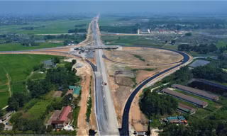 Diện mạo nút giao quan trọng bậc nhất tuyến cao tốc Bắc - Nam qua Hà Tĩnh