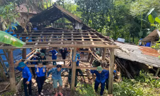 Sắc màu tình nguyện nơi miền núi Hà Tĩnh