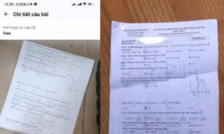 Nam sinh ở Hà Tĩnh phát hiện đề Toán trên mạng 'khá giống' đề thi THPT