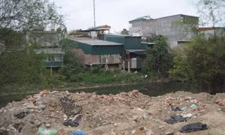 Sông Nhuệ khó đảm nhiệm vai trò thoát lũ