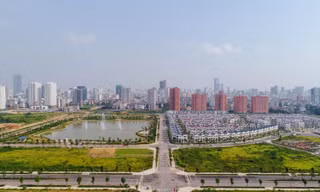 Khu đô thị Hà Nội có giá cao nhất theo bảng giá đất mới