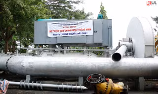 'Siêu máy bơm' chống ngập ở TPHCM sắp dừng hoạt động vì hết tiền