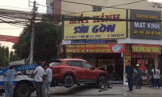 Hiện trường tai nạn.