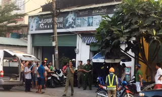 Hiện trường vụ việc.