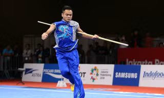 Võ sỹ Phạm Quốc Khánh ngỡ ngàng khi đoạt HCB ASIAD