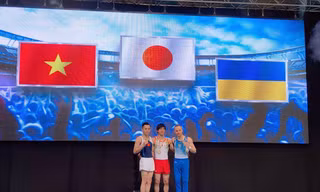 Lê Thanh Tùng giành HCB Cup Thể dục dụng cụ thế giới