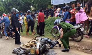 Hiện trường vụ tai nạn