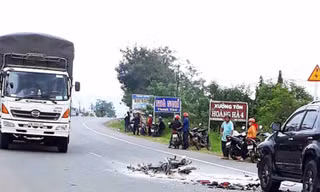 Hiện trường vụ tai nạn
