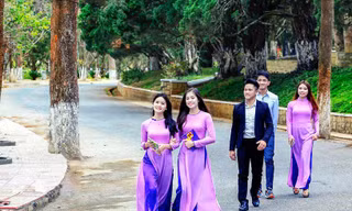 Trường Đại học Đà Lạt thường thu hút đông khách tham quan
