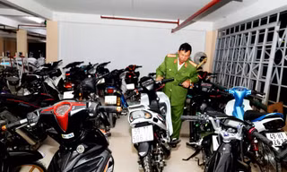 Tạm giữ, xử lý các phương tiện vi phạm