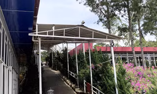 Một góc của nhà hàng "khủng"