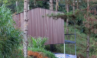 Cất nhà trái phép trong rừng ở Phường 4