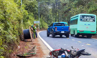 Hiện trường vụ tai nạn