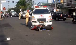 Hiện trường vụ tai nạn