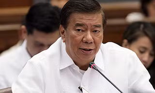 Thượng nghị sĩ Franklin Drilon. Ảnh: Rappler.