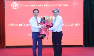 Công bố quyết định bổ nhiệm Giám đốc Sở ở Hà Nội