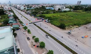 UBND TP. Hà Nội vừa phê duyệt chỉ giới đường đỏ tuyến đường rộng hơn 20m ở Hoài Đức (ảnh minh họa)