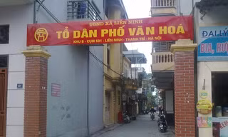 Một tổ dân phố ở Hà Nội 