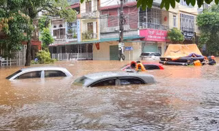 Nếu mưa trên 100mm/giờ, Hà Nội sẽ có 30 điểm ngập úng