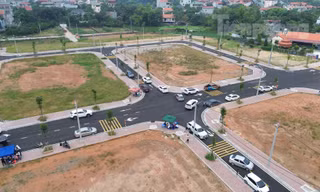 Cận cảnh khu đất huyện vùng ven Hà Nội vừa đấu giá, 'cò' báo chênh 600 triệu đồng/lô