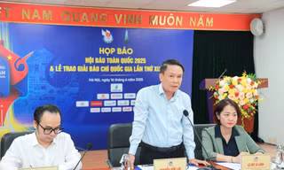Giải Báo chí Quốc gia được trao đúng ngày kỷ niệm 100 năm Báo chí Cách mạng Việt Nam