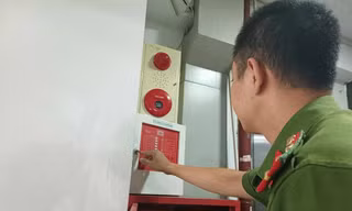 Lực lượng chức năng quận Bắc Từ Liêm kiểm tra công tác PCCC