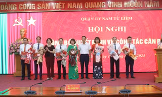 Hà Nội điều động, bổ nhiệm nhiều cán bộ tại quận Nam Từ Liêm
