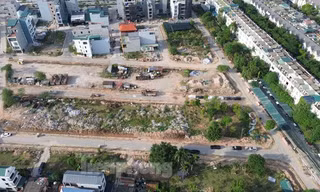 Hà Nội xây dựng hạ tầng khu đất dịch vụ gần 9 ha để giao cho người dân bị thu hồi đất