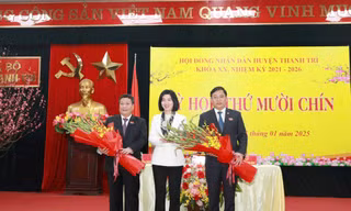 Hà Nội: Bí thư Huyện ủy Thanh Trì được bầu giữ chức Chủ tịch HĐND huyện